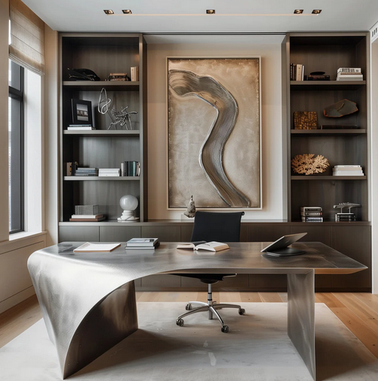 The Buemont Executive Desk - Polished